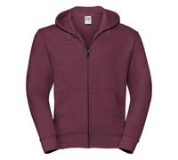 Russell Athletic Mens Authentic Hooded Sweatshirt (Burgundy) - Size Large
