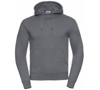 Russell Men's Authentic Hooded Sweatshirt Hoodie in Grey | Size: Large Russell Grey L