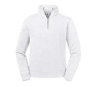 Russell Mens Authentic Zip Neck Sweatshirt PC4069