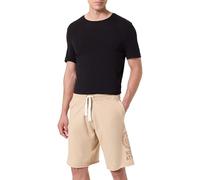 Russell Athletic Mens Brooklyn-Seamless Shorts, Irish Cream, L EU