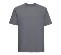 Russell Athletic Mens Classic Combed Cotton Heavyweight T-Shirt (Convoy Grey) - Dark Grey - Size 3XL