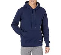 Russell Athletic Men's Cotton Rich 2.0 Premium Fleece Hoodie, Navy, Large