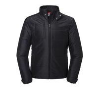 Russell Athletic Mens Cross Padded Jacket (Black) - Size Small