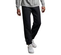 Russell Athletic Men's Dri-Power Closed Bottom Sweatpants (No Pockets), Black, Large
