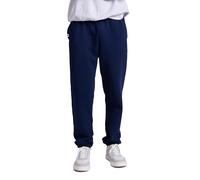 Russell Athletic Men's Dri Power Fleece Elastic Bottom Sweatpants, Relaxed Fit, Moisture Wicking, with Or Without, Navy with Pockets, Large