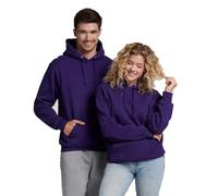 Russell Athletic Men's Dri-Power Fleece Hoodies, Moisture Wicking, Cotton Blend, Relaxed Fit, Sizes S-4x, Purple Pullover, 3XL