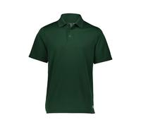 Russell Athletic Men's Dri-Power Performance Golf Polo Shirt, Dark Green, XXL