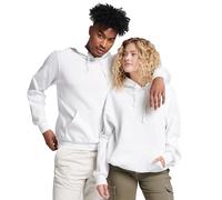 Russell Athletic Men's Dri-Power Pullover Fleece Hoodie, White, Large