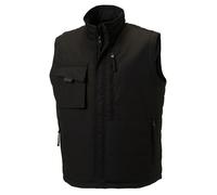 Russell Athletic Mens Gilet Jacket (Black) - Size 4XL
