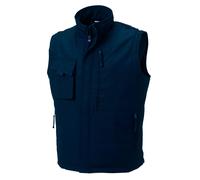 Russell Athletic Mens Gilet Jacket (French Navy) - Multicolour - Size 2XL