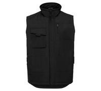 Russell Athletic Mens Heavy Duty Gilet (Black) - Size 2XL