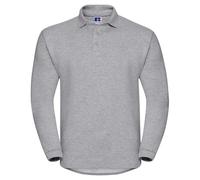 Russell Athletic Mens Heavy Duty Sweatshirt (Light Oxford) - Grey - Size 3XL