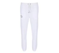 Russell Athletic Mens Iconic Elasticated Compression Pants, White, XXL EU