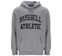 Russell Athletic Mens Iconic-pull Over Hoody Nuring Tunic, Collegiate Grey Marl, XL EU