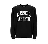Russell Athletic Mens Iconic2-crewneck Sweatshirt Nuring Tunic, Black, L EU