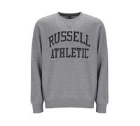 Russell Athletic Mens Iconic2-crewneck Sweatshirt Nuring Tunic, Collegiate Grey Marl, S EU