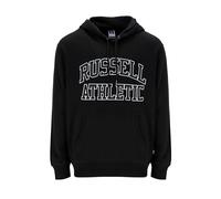 Russell Athletic Mens Iconic2-pull Over Hoody Nuring Tunic, Black, L EU