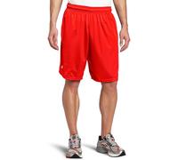 Russell Athletic Men's Mesh Short with Pockets, True Red, Small