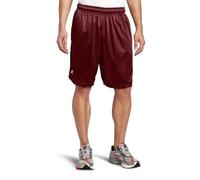 Russell Athletic Men's Mesh Short with Pockets, Maroon, Small