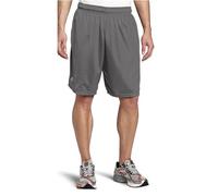 Russell Athletic Men's Mesh Short with Pockets, Steel, Large