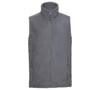 Russell Men's Outdoor Fleece Gilet in Grey | Size: Medium Russell Grey M
