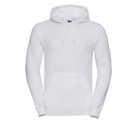 Russell Athletic Mens Plain Hoodie (White) - Size X-Large