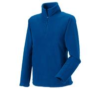 Russell Athletic Mens Quarter Zip Fleece Top (Bright Royal Blue) - Navy/Blue - Size Large