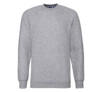 (XXL, Light Oxford) Russell Mens Raglan Sweatshirt