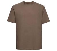 Russell Athletic Mens Ringspun Cotton Classic T-Shirt (Mocha) - Size X-Small