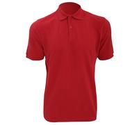 Russell Mens Ripple Collar & Cuff Short Sleeve Polo Shirt