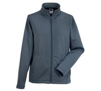 Russell Athletic Mens Smart Soft Shell Jacket (Convoy Grey) - Dark Grey - Size 2XL