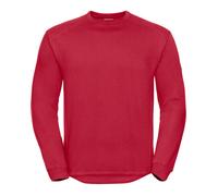 Russell Athletic Mens Spotshield Heavy Duty Crew Neck Sweatshirt (Classic Red) - Size 4XL