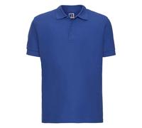 (XXL, Bright Royal Blue) Russell Mens Ultimate Cotton Pique Polo Shirt