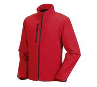 Russell Athletic Mens Water Resistant & Windproof Softshell Jacket (Classic Red) - Size Medium