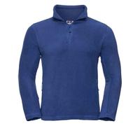 Russell Mens Zip Neck Outdoor Fleece Top PC5938