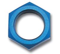 Russell Athletic - RUS-661910 Blue Anodized Aluminum -10AN Bulkhead Nut