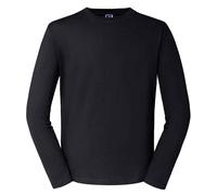 Russell Athletic Unisex Adult Classic Long-Sleeved T-Shirt (Black) - Size Medium