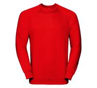 Russell Athletic Unisex Classic Sweatshirt (Bright Red) - Size X-Small