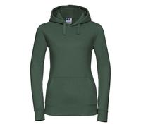 Russell Athletic Womens/Ladies Authentic Hoodie (Bottle Green) - Size 10 UK