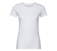 (XXL, White) Russell Womens/Ladies Authentic Organic T-Shirt