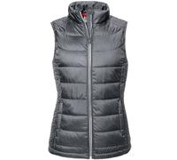 Russell Athletic Womens/Ladies Nano Padded Bodywarmer (Iron) - Grey - Size 2XL