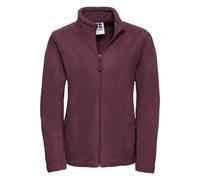 Russell Athletic Womens/Ladies Outdoor Fleece Jacket (Burgundy) - Size Medium