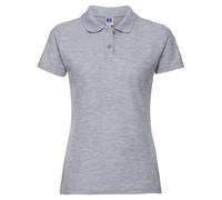 Russell Athletic Womens/Ladies Polycotton Classic Polo Shirt (Light Oxford Grey) - Size X-Large