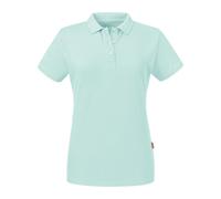 (2XL, Aqua) Russell Womens/Ladies Pure Organic Polo