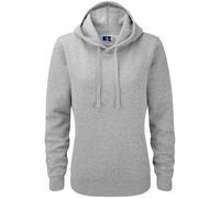 Russell Athletic Womens Premium Authentic Hoodie (3-Layer Fabric) (Light Oxford) - Multicolour - Size Medium