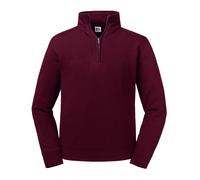 Russell Authentic Half Quarter Zip Neck Sweatshirt with Upright Colllar XS - 4XL