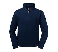 Russell Authentic Half Quarter Zip Neck Sweatshirt with Upright Colllar XS - 4XL