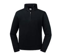 Russell Authentic Half Quarter Zip Neck Sweatshirt with Upright Colllar XS - 4XL