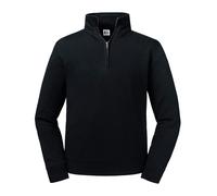 Russell Authentic Half Quarter Zip Neck Sweatshirt with Upright Colllar XS - 4XL