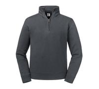 Russell Authentic Half Quarter Zip Neck Sweatshirt with Upright Colllar XS - 4XL